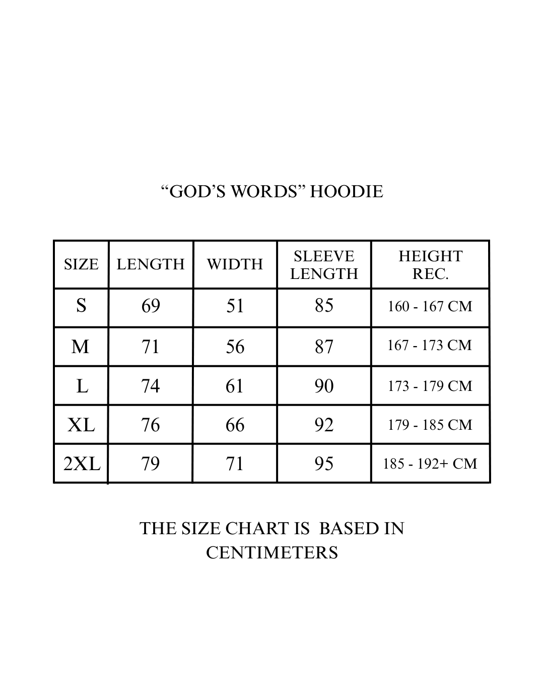 God’s Word Hoodie