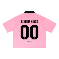 "JESUS IS KING" PINK JERSEY