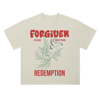 "Forgiven by Blood" Milk Apricot Tee