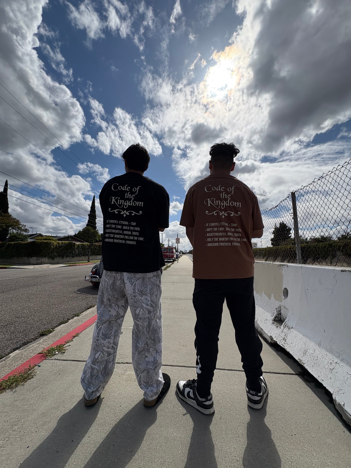 "Code of the Kingdom" Black Tee