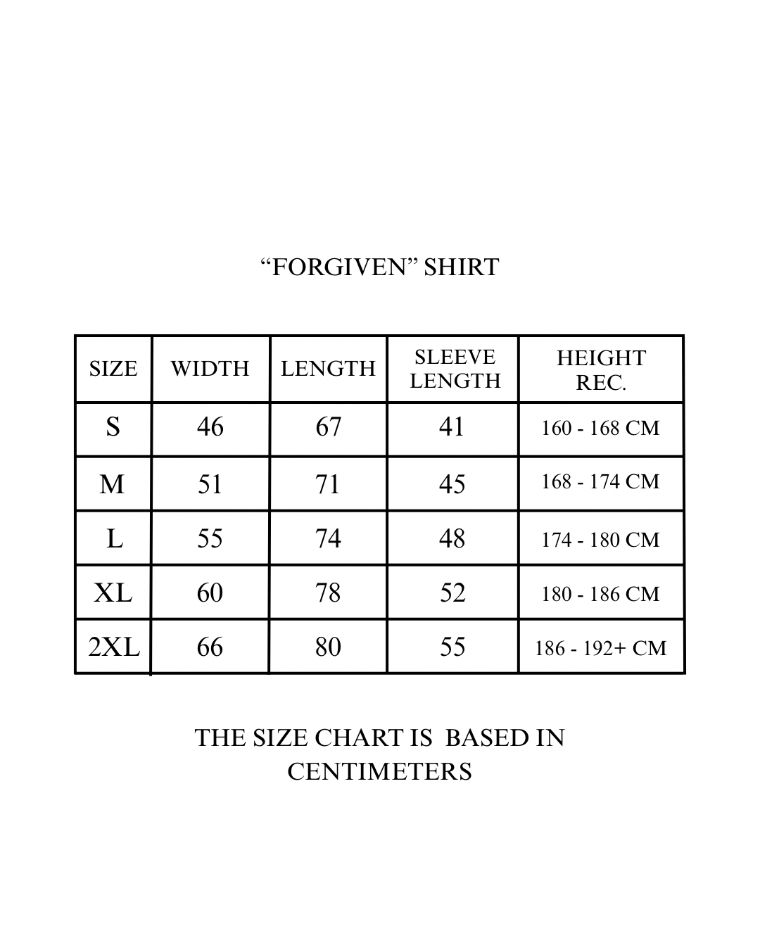 "Forgiven by Blood" Milk Apricot Tee