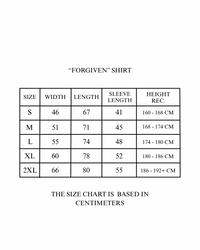 "Forgiven by Blood" Milk Apricot Tee