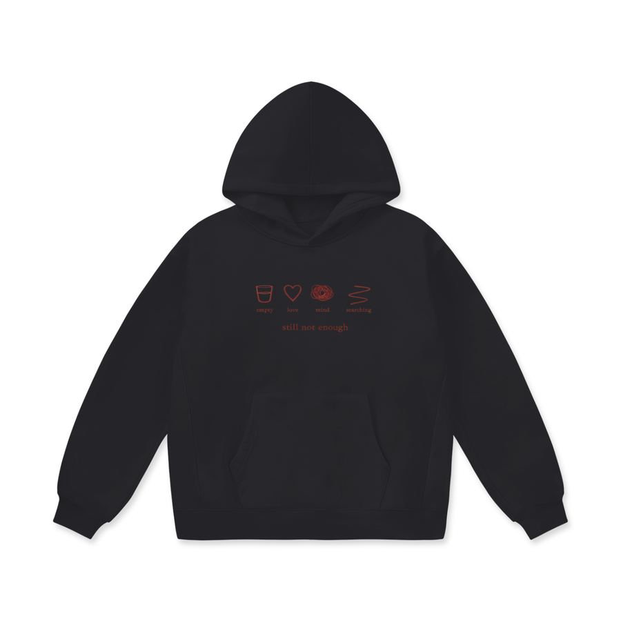 "Lost & Found" Hoodie — Black