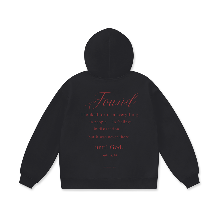 "Lost & Found" Hoodie — Black - Image 2