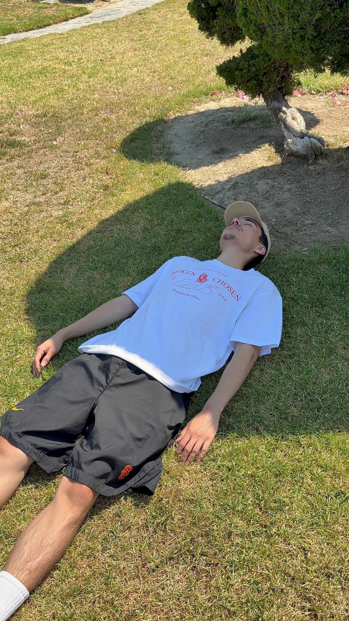 "Broken & Chosen" White Tee