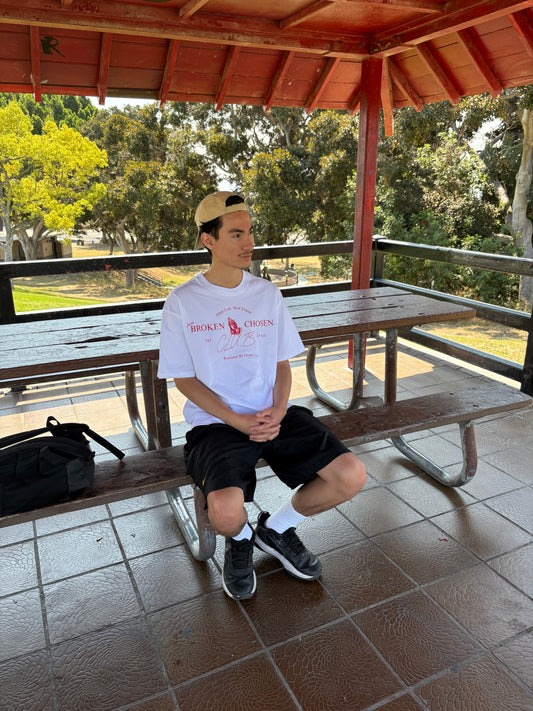 "Broken & Chosen" White Tee