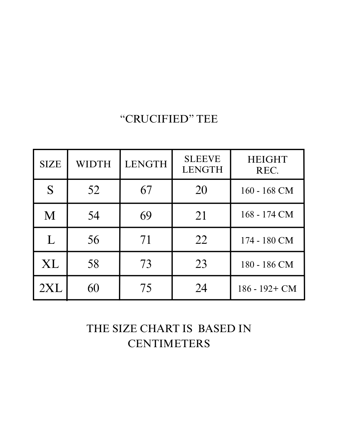Crucified Tee