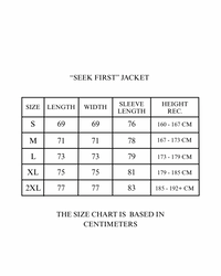 "SEEK FIRST" JACKET