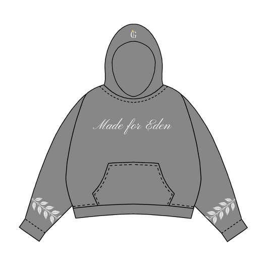 "THIS WAS HOME" GREY HOODIE (PRE-ORDER)