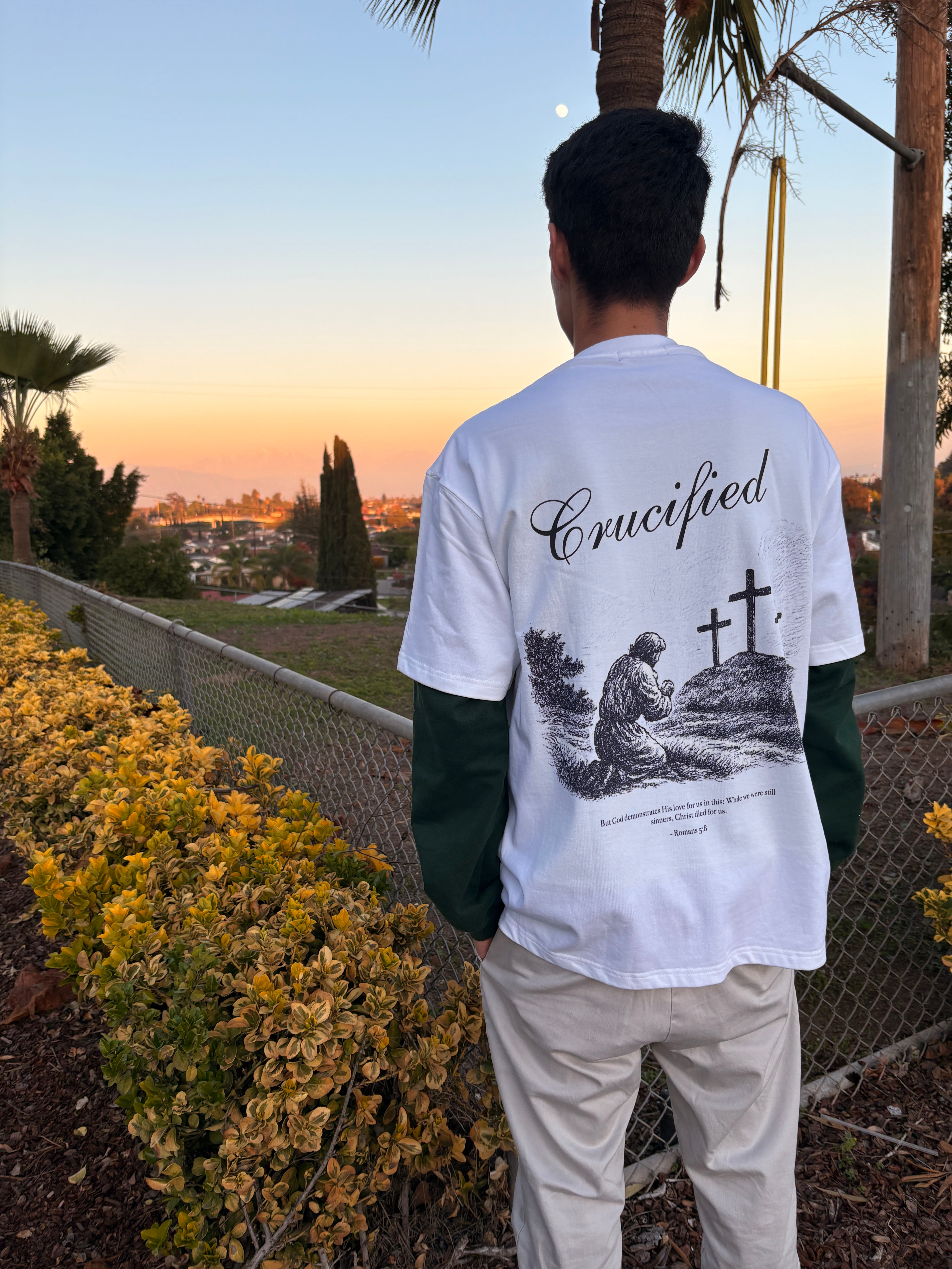 Landing page background