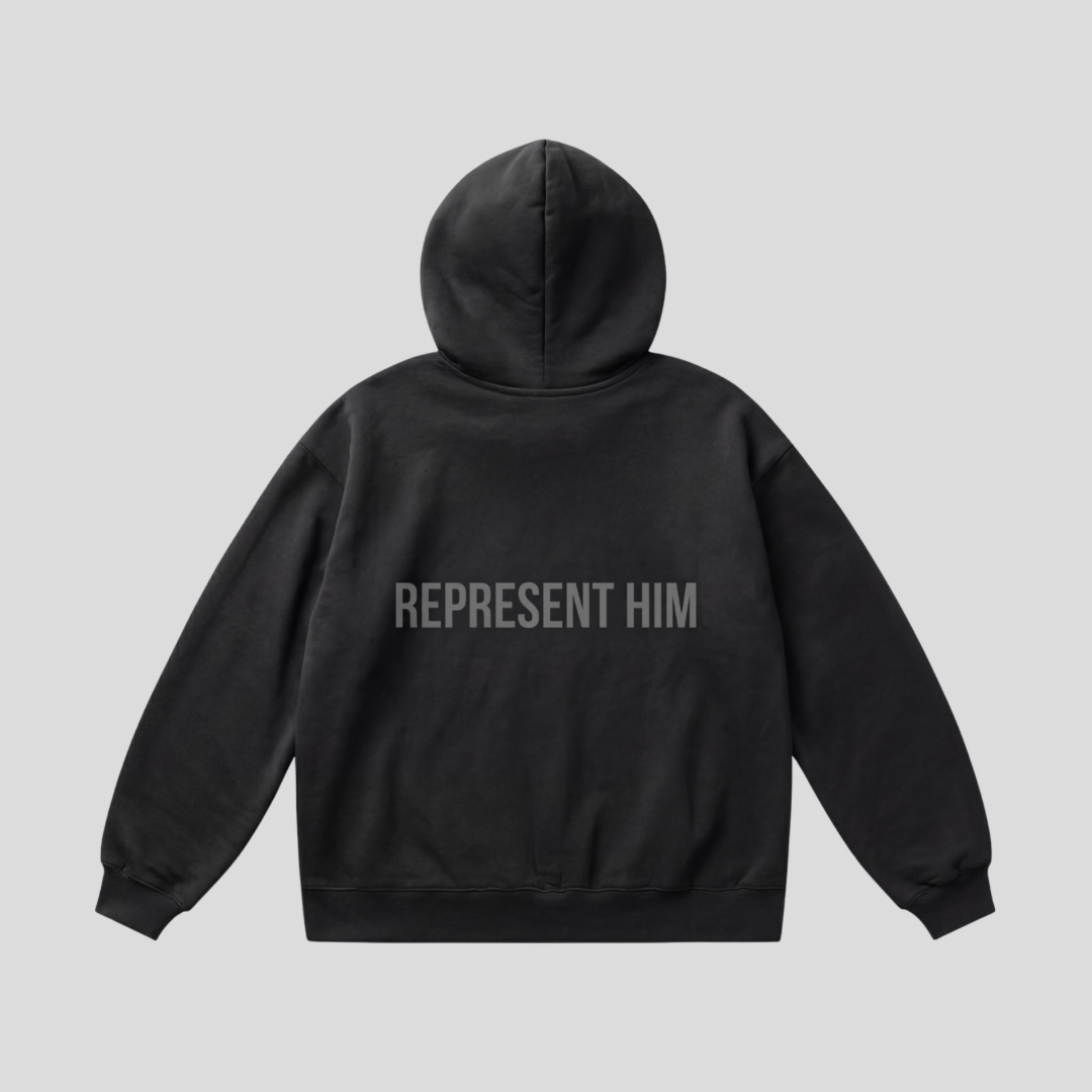 “Represent Him” Black Hoodie