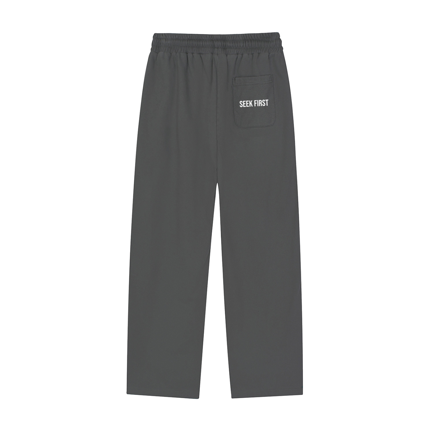 "SEEK FIRST" SWEATPANTS