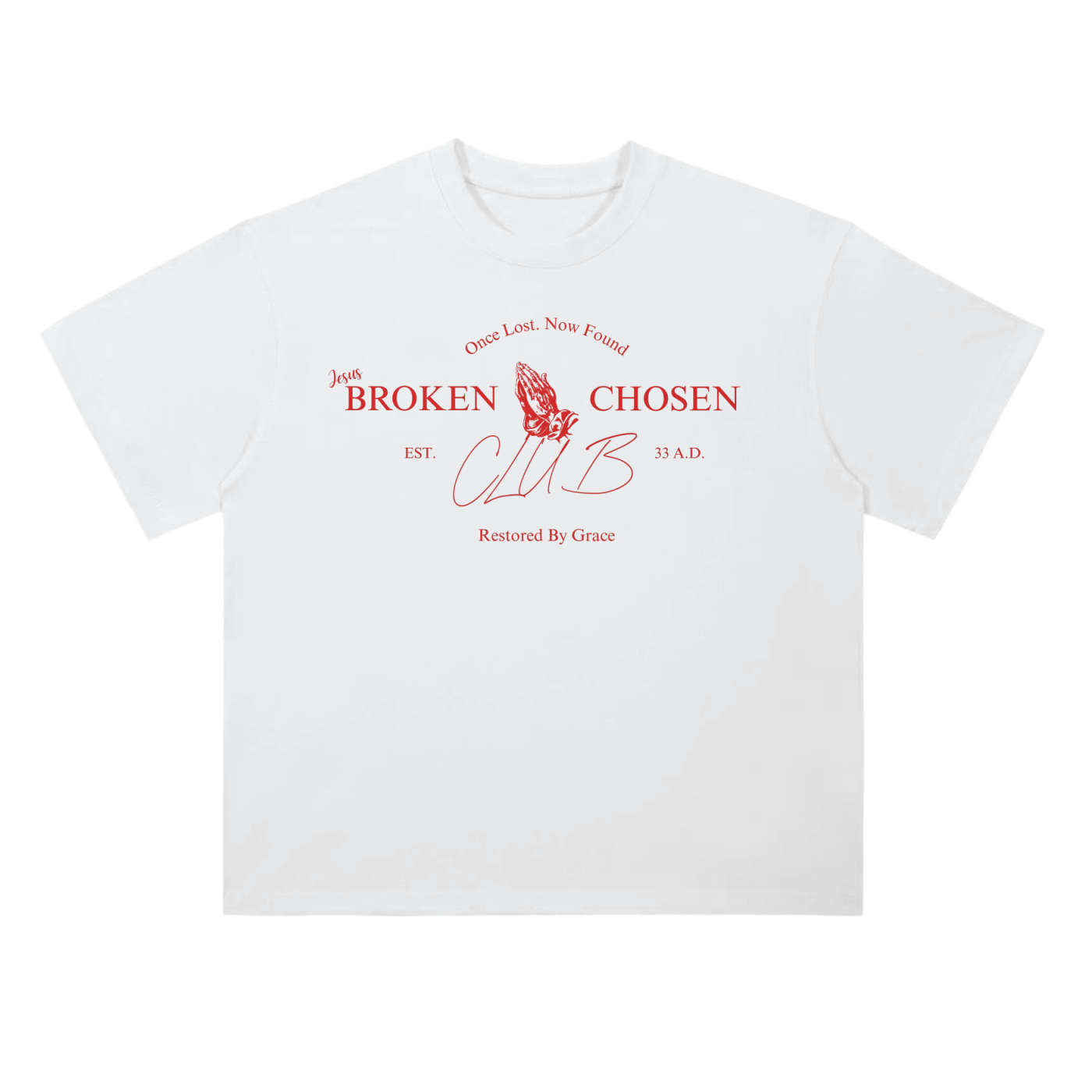 "Broken & Chosen" White Tee