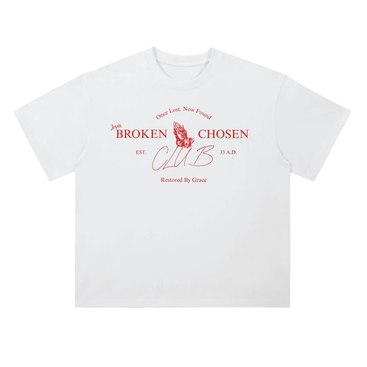 "Broken & Chosen" White Tee