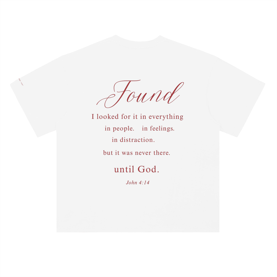 "Lost & Found" Tee — White - Image 2