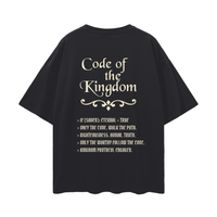"Code of the Kingdom" Black Tee